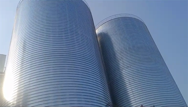 永川2座混凝土高架卷板仓