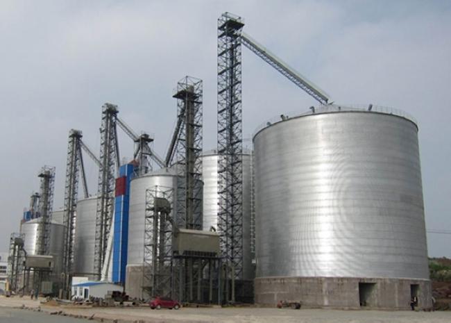 永川大型钢板库构造参数及水泥储存质量